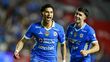 Jeremy Márquez celebra su gol ante Necaxa (Mexsport)