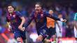 Martin Sarrafiore celebra la anotación con la que rescató el empate para el Atlante. FOTO: Mexsport