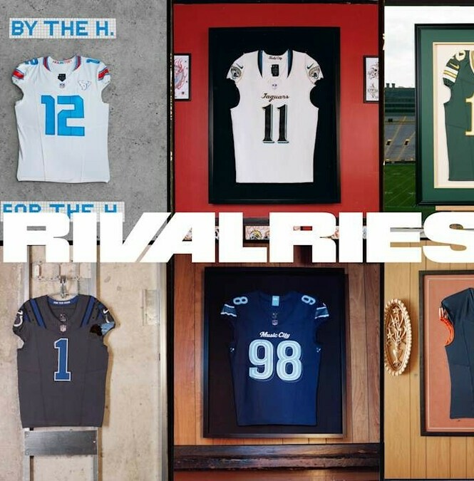 Nike y la NFL presentan un nuevo capítulo de Rivalries con los uniformes de 2026 (NFL)