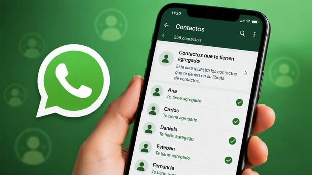 Así puedes saber quién te tiene agregado en WhatsApp este 2026. (ChatGPT).