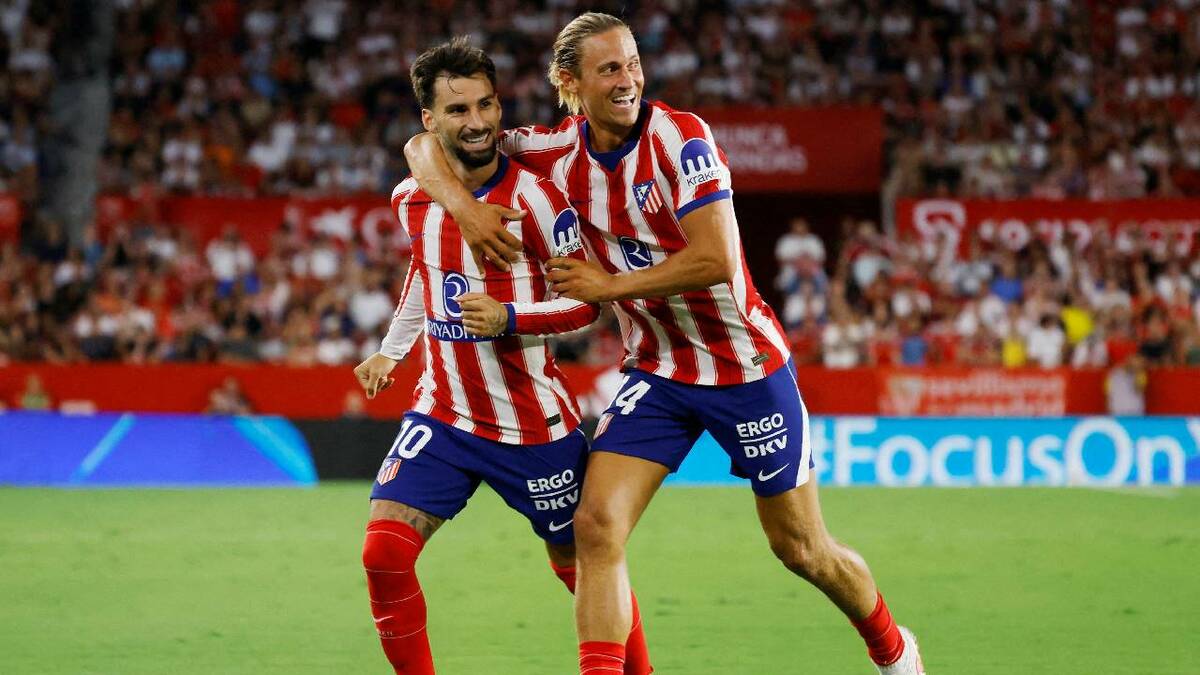 Atlético de Madrid consiguió su segunda victoria del torneo / Reuters
