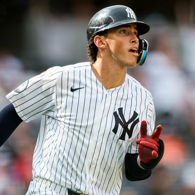 George Lombard fue sometido a imágenes por los Yankees luego del juego. (Foto: MLB.com)