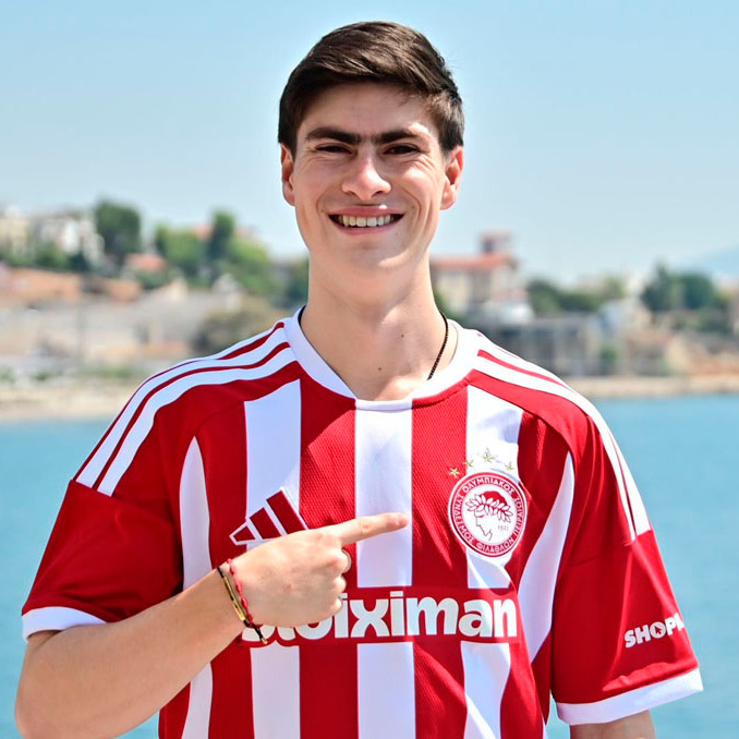 La Hormiga González podría debutar con Olympiacos este fin de semana. (Foto: Olympiacos)