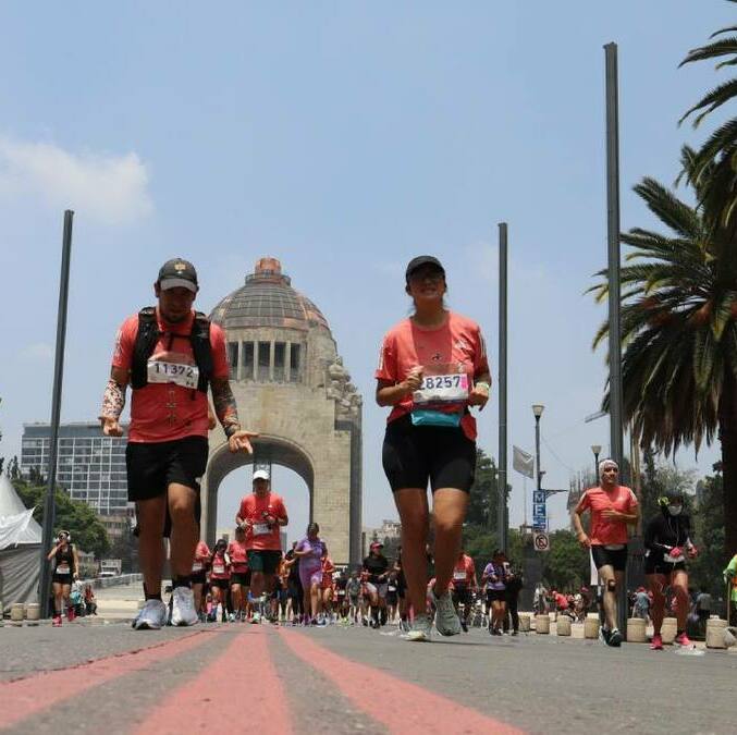 El Maratón de la Ciudad de México está a la vuelta de la esquina (@MaratonCDMX)