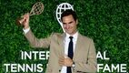Roger Federer entró en el Salón de la Fama de Tenis en Newport (Fotografía: Reuters)