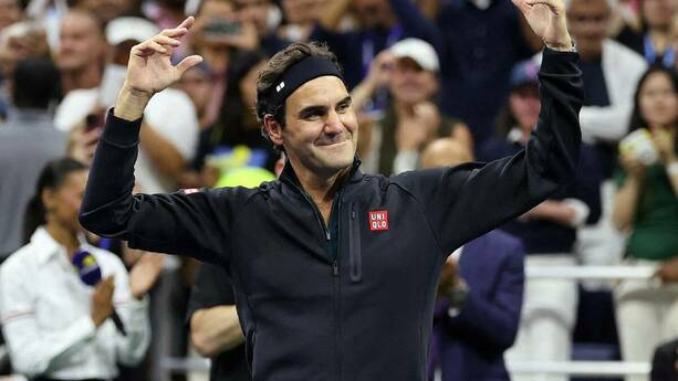 Roger Federer ganó duelo de exhibición previo al US Open / Reuters