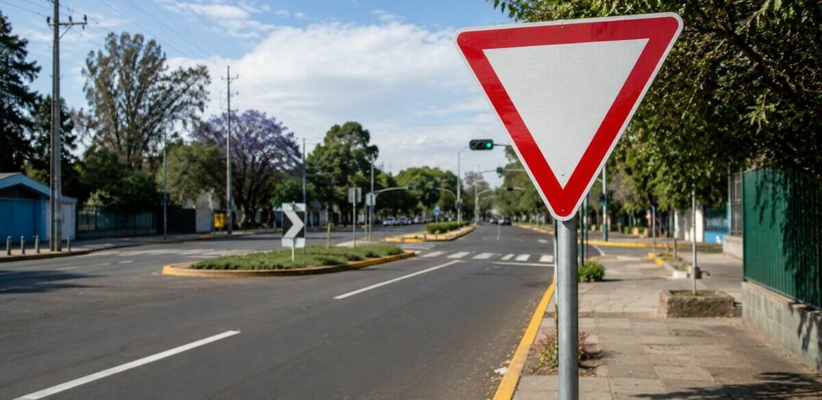 Triángulo rojo y centro blanco: ¿qué te está indicando carreteras y vialidades? (ChatGPT).