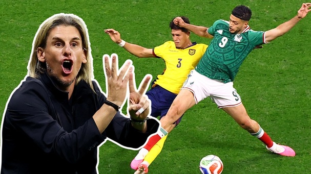 Beccacece negó supuestas amenazas antes del México vs Ecuador (Reuters)