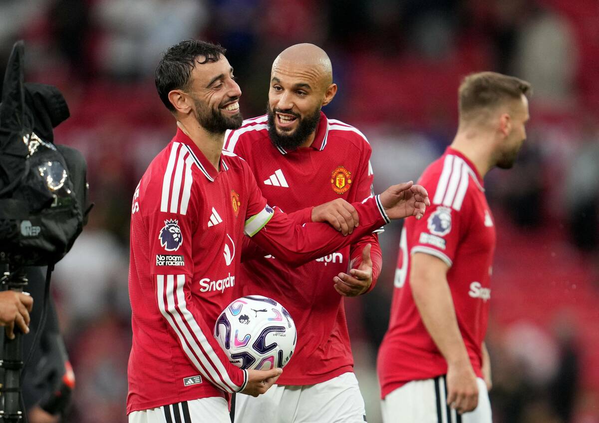 Bruno Fernandes fue la figura de los Red Devils / Reuters