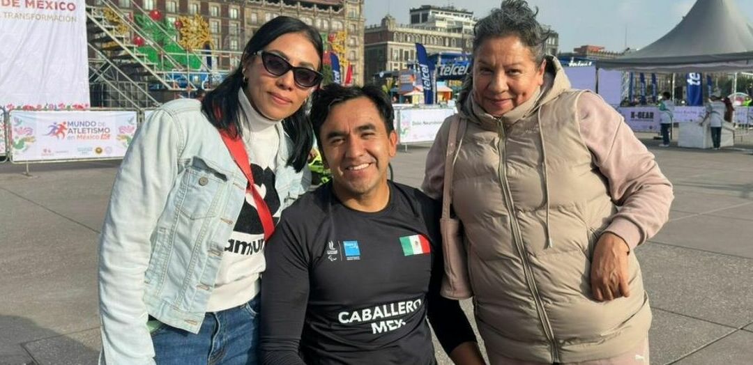Marco Caballero terminó cuarto en el Maratón de la Ciudad de México | Foto: Olga Hirata