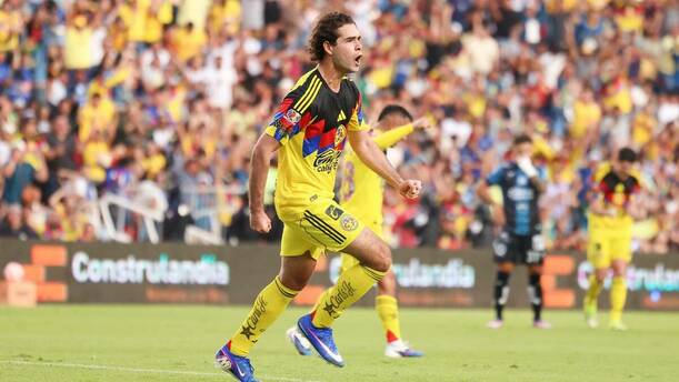 Pato Salas marcó el segundo gol del América ante Gallos (Imago7)