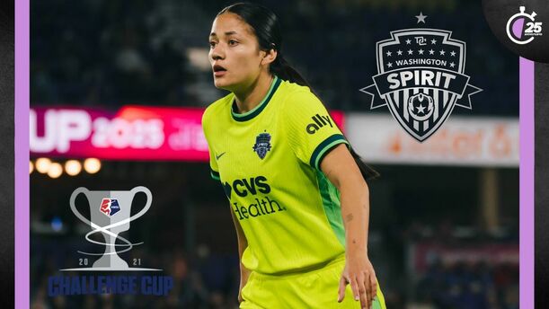 Rebeca Bernal consigue su primer título en Estados Unidos (Foto: @WashSpirit X)