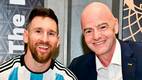 Infantino se despide de Lionel Messi / IG: Gianni Infantino