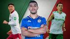 Álvarez, Lira y Fidalgo no lograron cambiar de club. (Fotos: Instagram edsonnalvarez, Cruz Azul y realbetisbalompie)