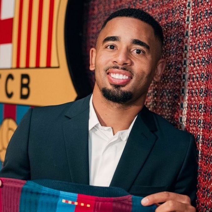 FC Barcelona anunció la llegada de Gabriel Jesús | Foto: @FCBarcelona