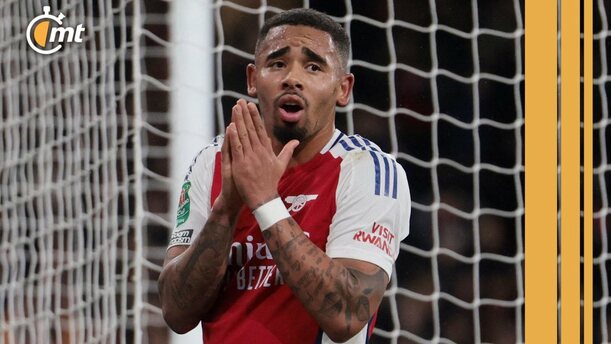 Gabriel Jesus sufrió una lesión en el ligamento cruzado anterior de la rodilla izquierda (Reuters)