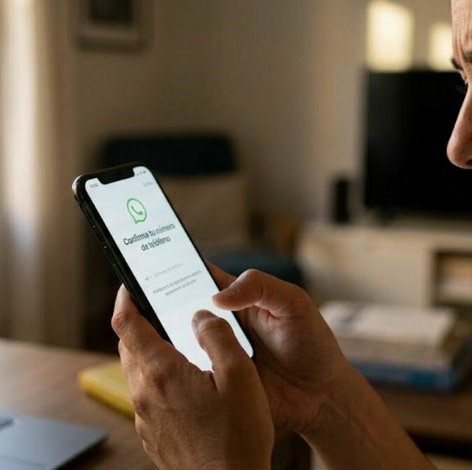 Guía de cómo recuperar el acceso a tu WhatsApp hackeado lo más pronto posible (Imagen creada con IA)