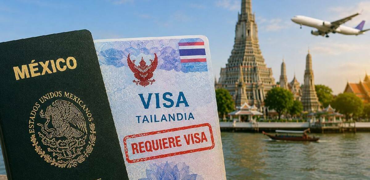 Tailandia solicitará visa a visitantes mexicanos / Chatgpt