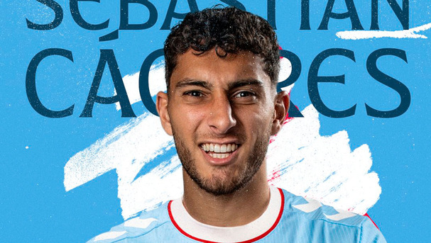 Cáceres, nuevo jugador del Celta.