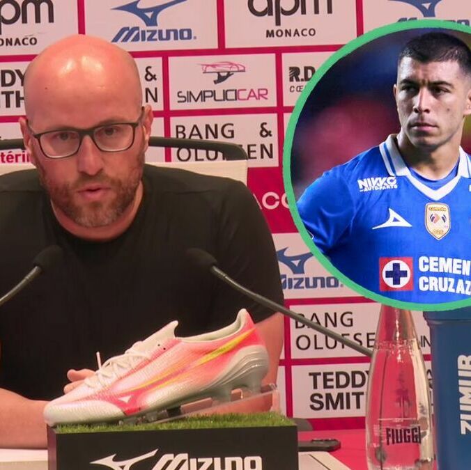 Lira fue el tema de conversación de la rueda de prensa. (Foto: captura de pantalla/ mexsport)