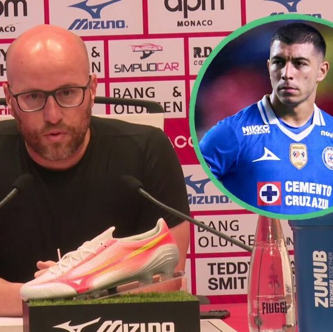 Lira fue el tema de conversación de la rueda de prensa. (Foto: captura de pantalla/ mexsport)