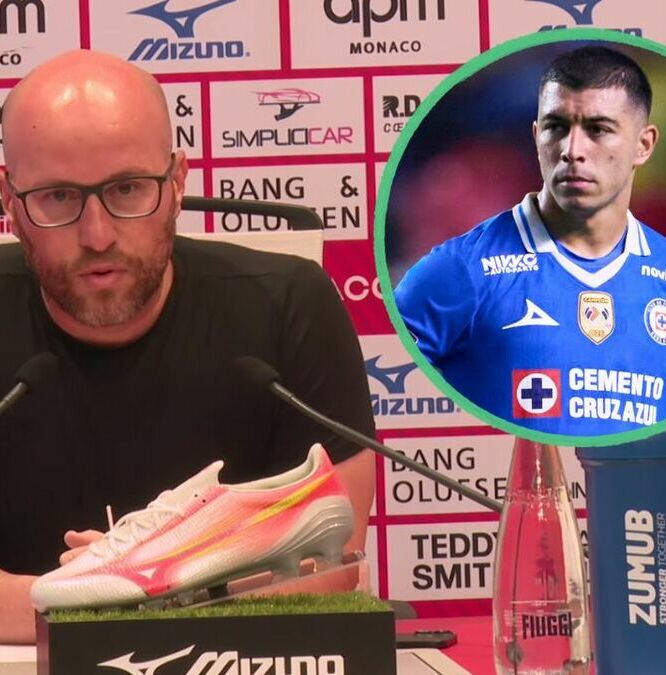 Lira fue el tema de conversación de la rueda de prensa. (Foto: captura de pantalla/ mexsport)