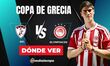 ¿Dónde ver Olympiacos vs AE Larisa con la Hormiga González?