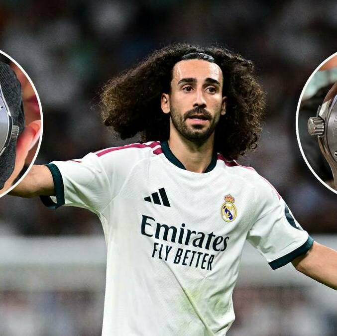 Marc Cucurella fue recibido por el Real Madrid con detalles lujosos. FOTOS: Reuters / Claudia Rodríguez YouTube