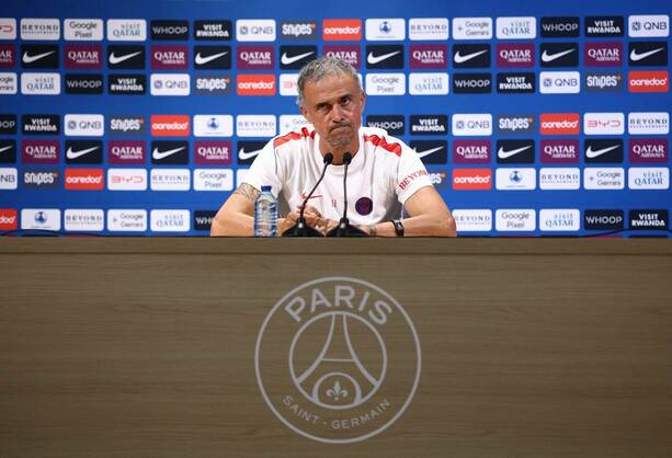 Luis Enrique fue bicampeón de Champions League con PSG / Reuters