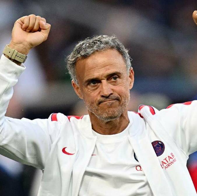 Luis Enrique renueva con PSG hasta 2030 / Reuters