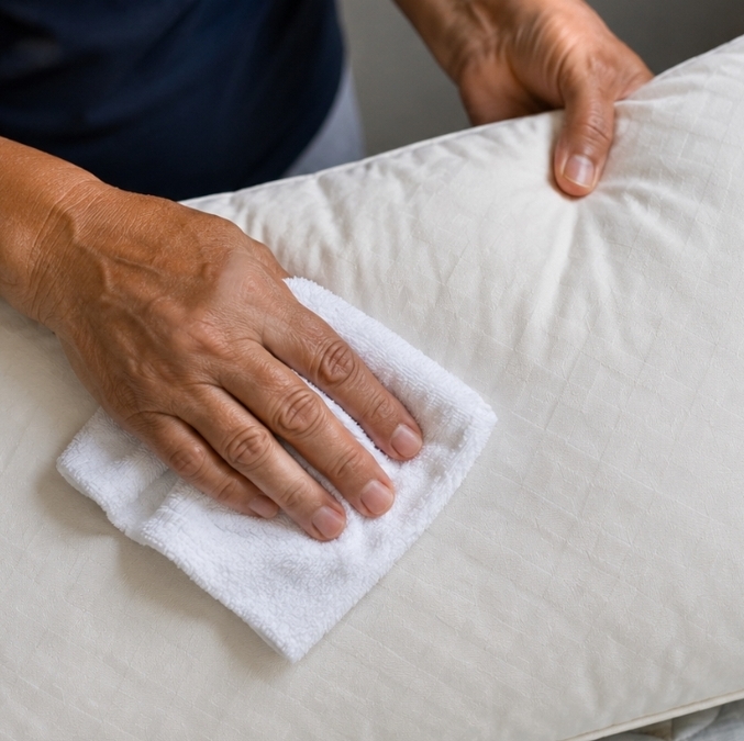 ¿Cómo limpiar una almohada y por qué es importante hacerlo? Foto: ChatGPT