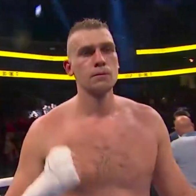 Damian Knyba derrotó a Andy Ruiz en Nueva Jersey (Captura de video)