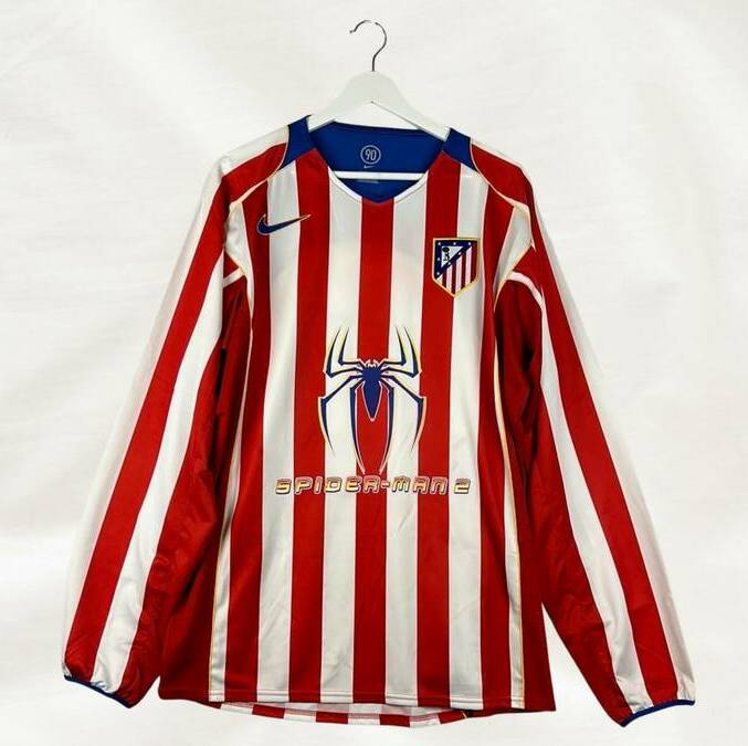 Jersey Atlético de Madrid x Spider-Man (Footy Headlines)