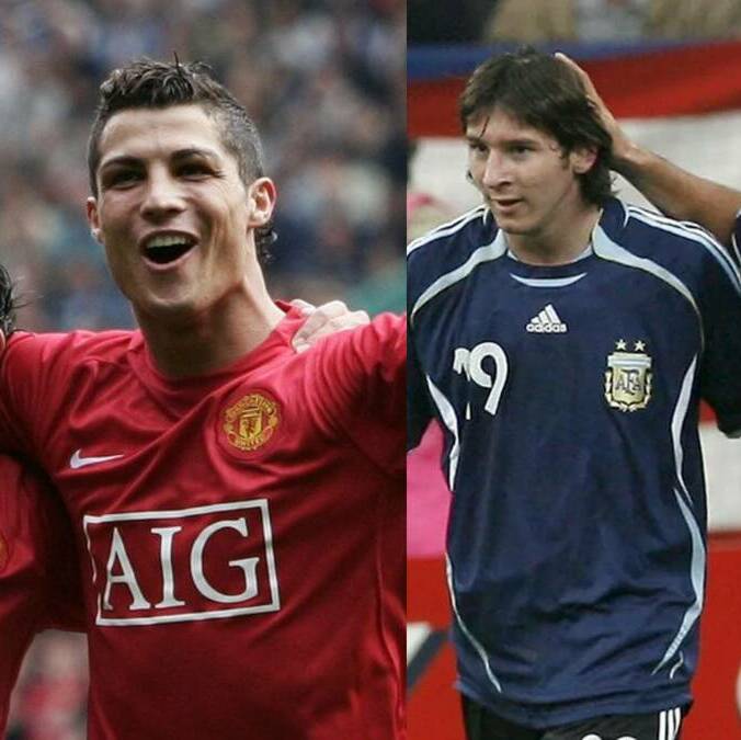 Lionel Messi y Cristiano Ronaldo fueron compañeros de Carlos Tévez (Reuters/EFE)