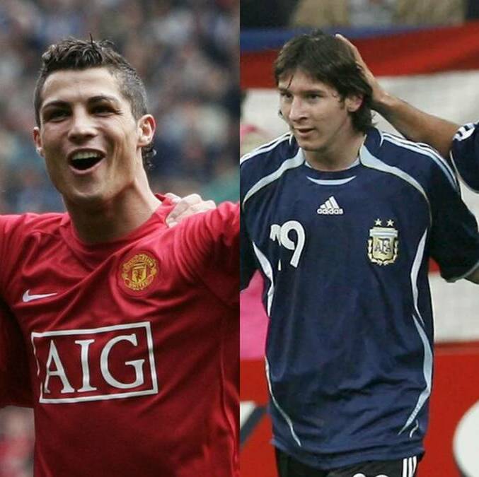 Lionel Messi y Cristiano Ronaldo fueron compañeros de Carlos Tévez (Reuters/EFE)