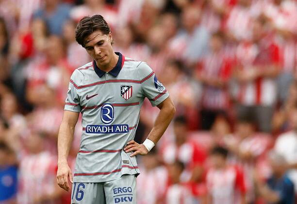 Los colchoneros sufren su primera derrota en la temporada / Reuters