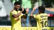 Miguel Borja y Alejandro Zendejas celebran una anotación con la categoría Sub 21 de América. FOTO: Imago7
