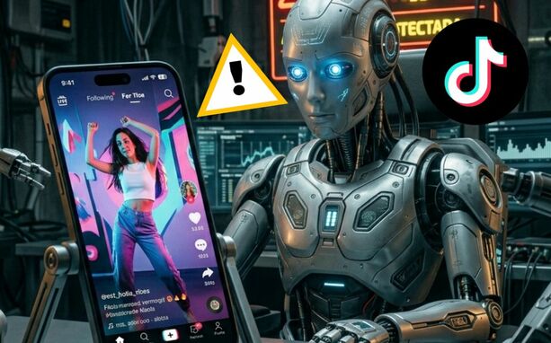 TikTok permitirá usar contenido de usuarios para su IA | Foto: IA GEMINI
