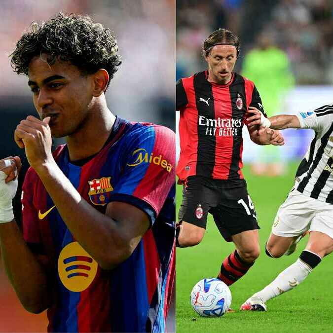 Manchester United, Barcelona, Milan y Juventus jugaron hoy (Reuters)
