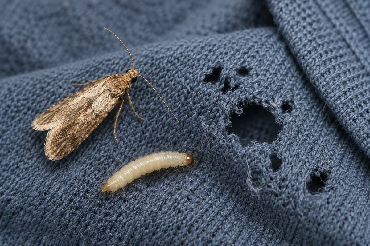 ¿Qué insecto está dañando tu ropa y cómo reconocerlo? / Chatgpt