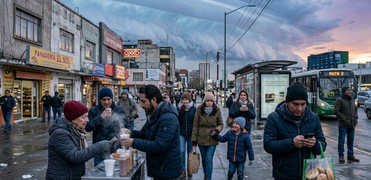 Se acerca la temporada invernal en México y anunciaron cuántos frentes fríos habrán (Imagen creada con IA)