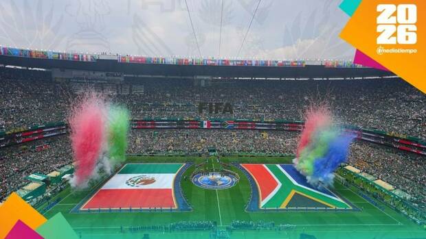 El Estadio Ciudad de México albergó la inauguración del Mundial 2026 (Imago7)