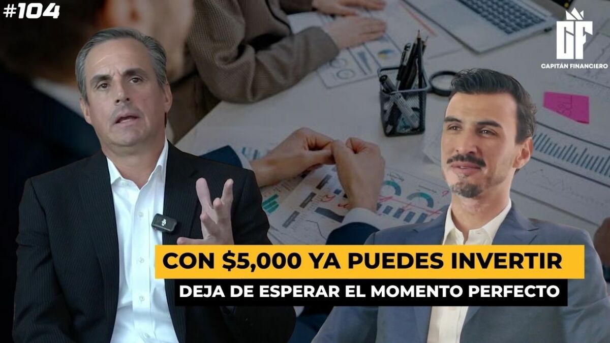 Juan Pablo Orozco, asesor financiero patrimonial con 25 años de experiencia en Guadalajara, en el EP. 104 de Capitán Financiero.