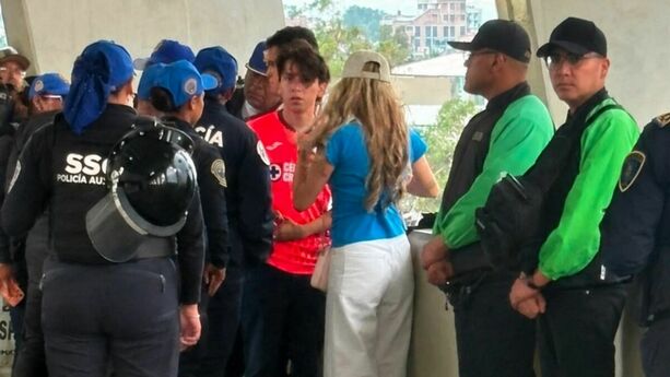 Santiago Domínguez en el Estadio Banorte (Espartanas MX)