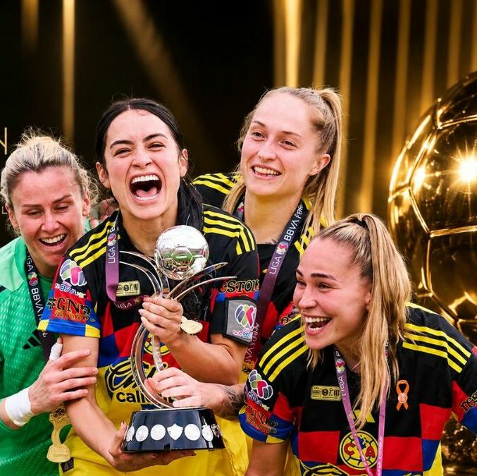 América Femenil ha sido nombrada dentro de los clubes candidatos a llevarse el reconocimiento. (Foto: Mexsport)