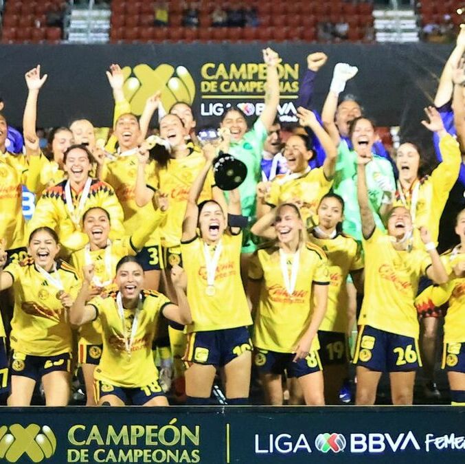América Femenil ha sido nombrada dentro de los clubes candidatos a llevarse el reconocimiento. (Foto: Mexsport)