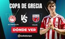 ¿Dónde ver Olympiacos vs Volos con la Hormiga González?