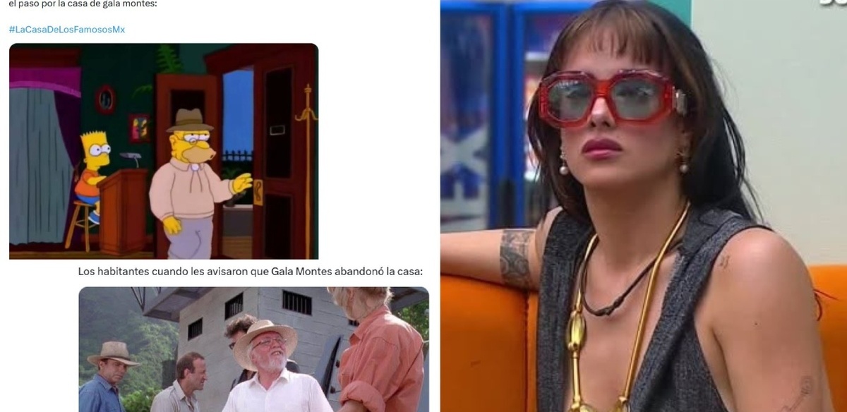 Gala desata una lluvia de MEMES tras salida de La Casa de los Famosos (Captura X)