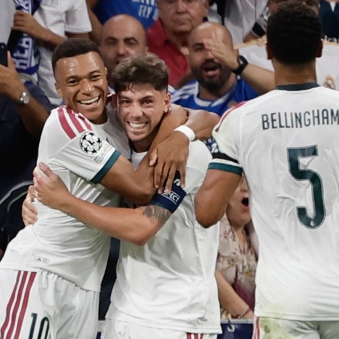 Real Madrid derrotó a Inter en la J1 de la Champions League 2026-27 (EFE)