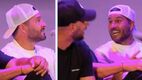 Gignac estuvo en el espectáculo del comediante español.